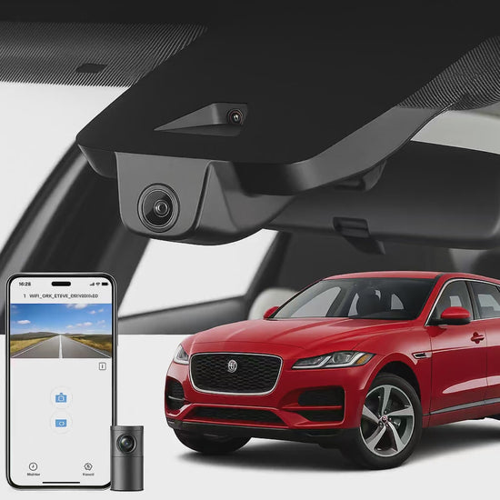 Mangoal 2020 Jaguar F-PACE SUV dash cam | Stealth Install Dash Cam | Mangoal