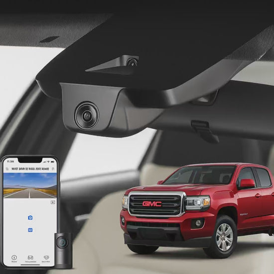 Mangoal 2020 GMC Canyon Crew Cab Pickup dash cam | Flush Mount Commercial Dash Cam | Mangoal