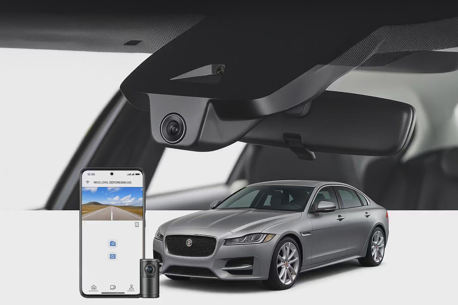Mangoal 2020 Jaguar XF Sedan Wagon dash cam | OEM Look Dash Cam | Mangoal