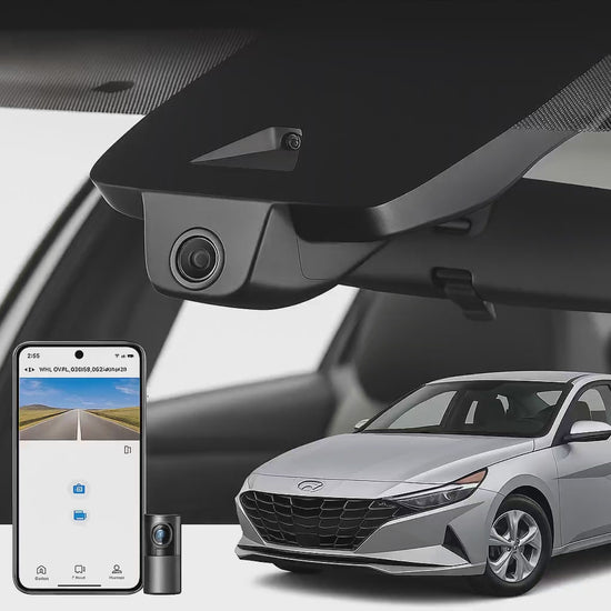 Mangoal 2020 Hyundai Elantra Sedan dash cam | Stealth Install Fleet Camera | Mangoal