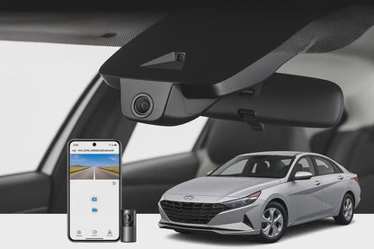 Mangoal 2020 Hyundai Elantra Sedan dash cam | Stealth Install Fleet Camera | Mangoal