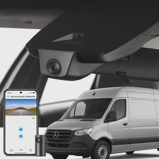 Mangoal Stealth Install Dash Camera for 2020 Freightliner Sprinter 2500 Cargo Van/Minivan | Aftermarket Supplier
