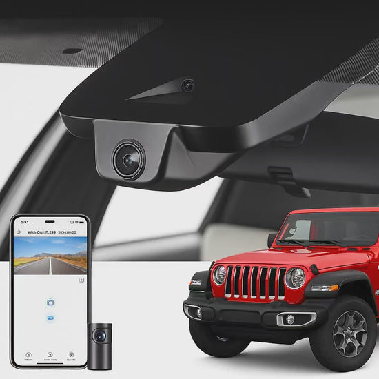 Mangoal 2020 Jeep Wrangler SUV dash cam | OEM Style Commercial Dash Cam | Mangoal