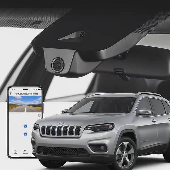 Mangoal 2020 Jeep Cherokee SUV dash cam | Stealth Install Automotive Camera | Mangoal