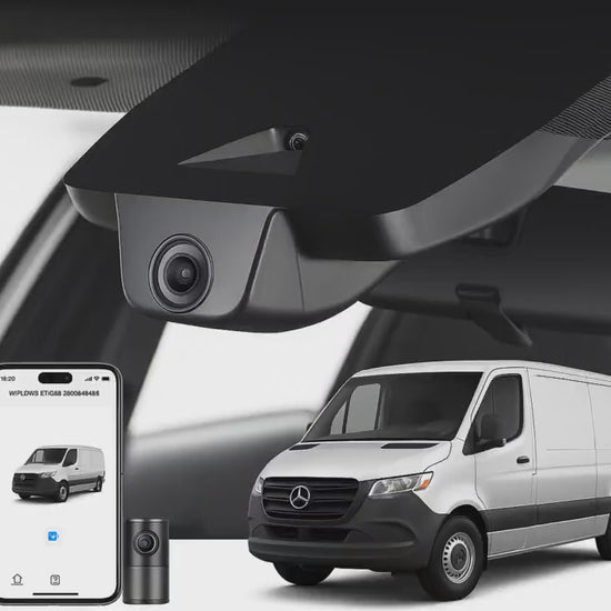 Mangoal Flush Mount Dash Cam for 2020 Freightliner Sprinter 3500 Crew Van/Minivan | Car Electronics Distributor