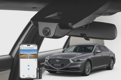 Mangoal 2020 Genesis G90 Sedan dash cam | Flush Mount Hardwired Dash Cam | Mangoal