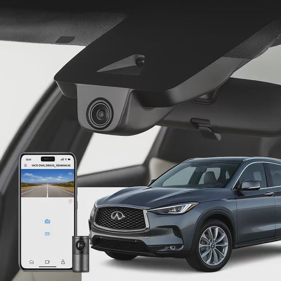 Mangoal 2020 INFINITI QX50 SUV dash cam | Flush Mount Vehicle Camera System | Mangoal