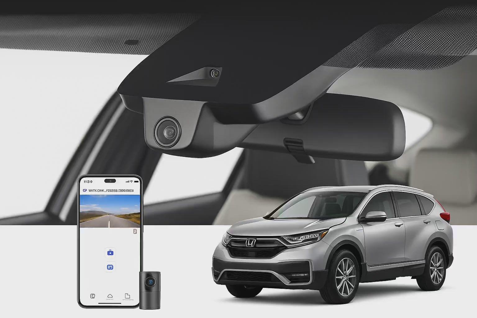 Mangoal 2020 Honda CR-V Hybrid SUV dash cam | Integrated Look Car DVR System | Mangoal