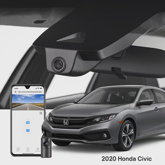 Mangoal 2020 Honda Civic Hatchback Coupe Sedan dash cam | OEM Fitment Hardwired Dash Cam | Mangoal